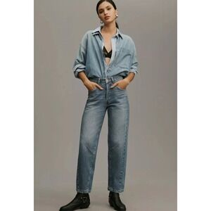 Pilcro‎ Reworked High-Rise Taper Jeans Barrel 25-26